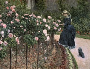 Rosen im Garten von Petit Gennevilliers, 1886